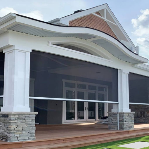 Rochester Hills Motorized Solar Screens