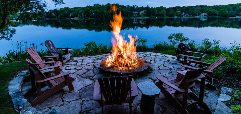 firepit seating-Rochester Hills, Michigan