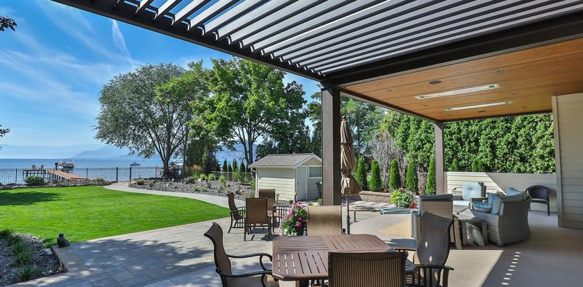 Louvered patio cover-Rochester Hills, Michigan