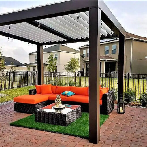 Rochester Hills Louvered Roof-Patio Cover