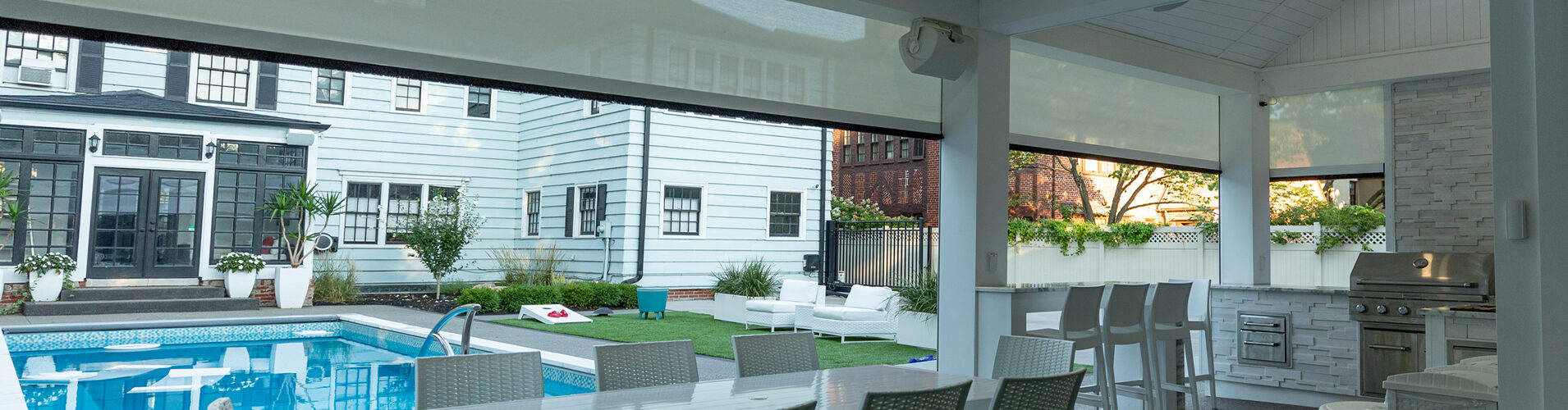 Motorized Retractable Screens - Washington Township, Michigan